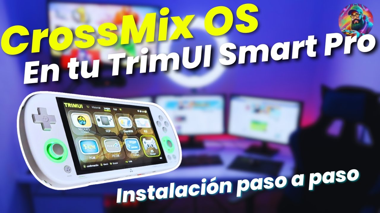 INSTALA CROSSMIX OS en tu TRIMUI SMART PRO - TUTORIAL [ESPAÑOL]