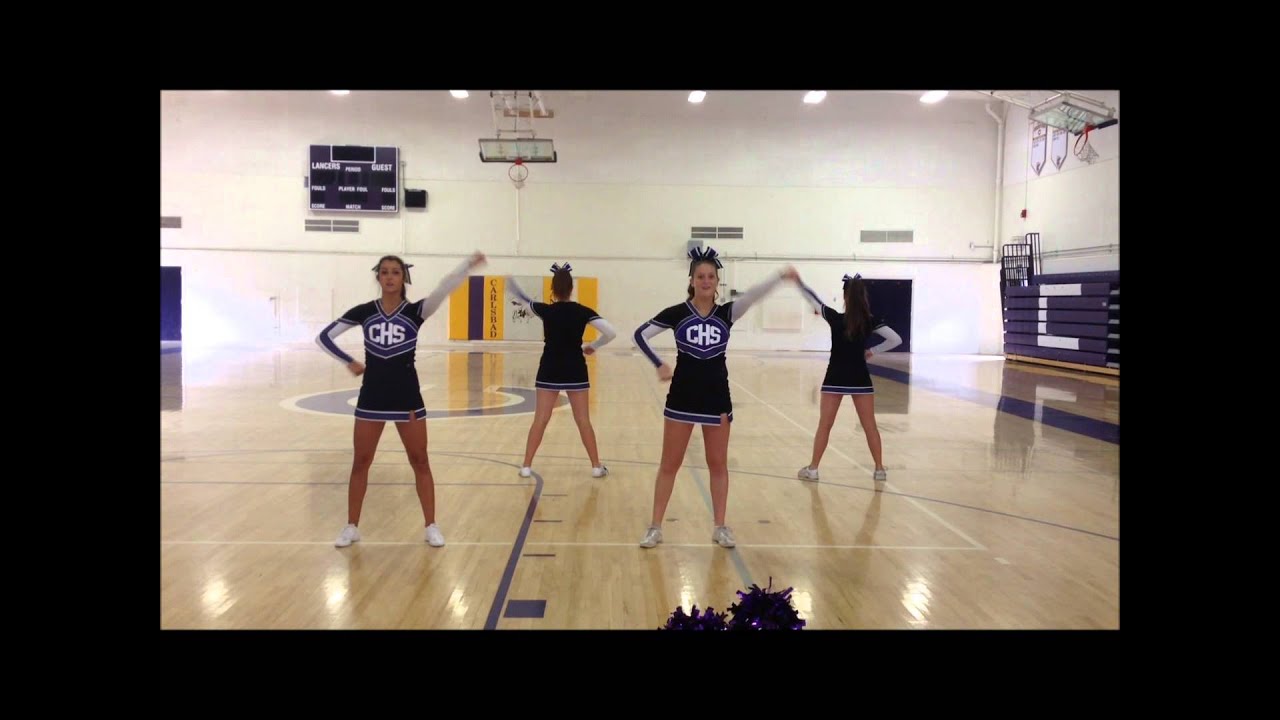 2014 Carlsbad High School Sideline Cheers