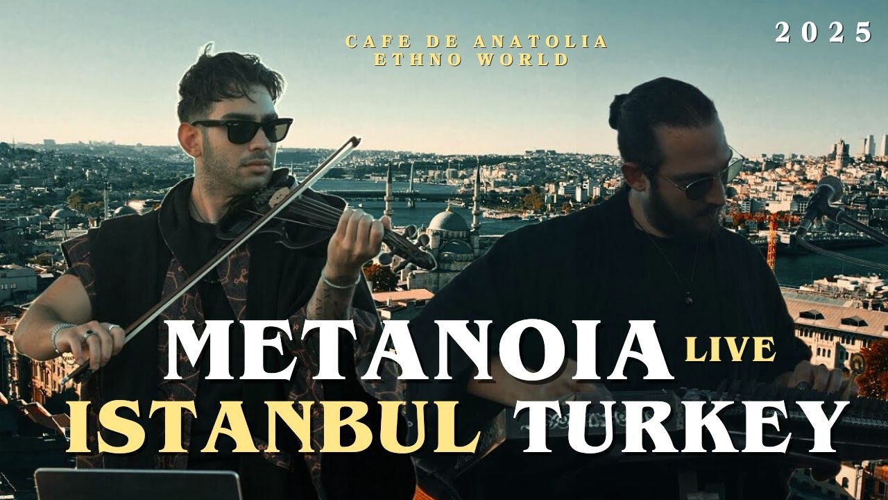 Metanoia Live in Istanbul, Turkey (Rooftop Set at Mezzepotamia for Cafe De Anatolia & Rist Istanbul)