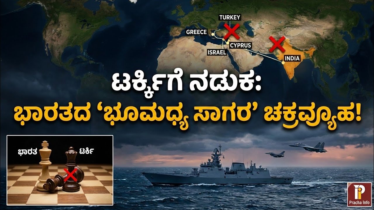 ಟರ್ಕಿ ನಿದ್ದೆಗೆಡಿಸಿದ ಭಾರತ-ಗ್ರೀಸ್ ರಕ್ಷಣಾ ಒಪ್ಪಂದ! India-Greece defense deal What is Mediterranean Quad?