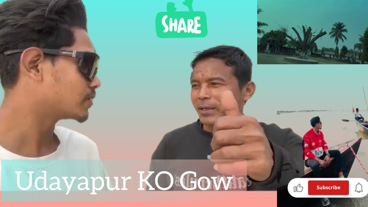 Holi special Udayapur KO Gow tour 🚣  