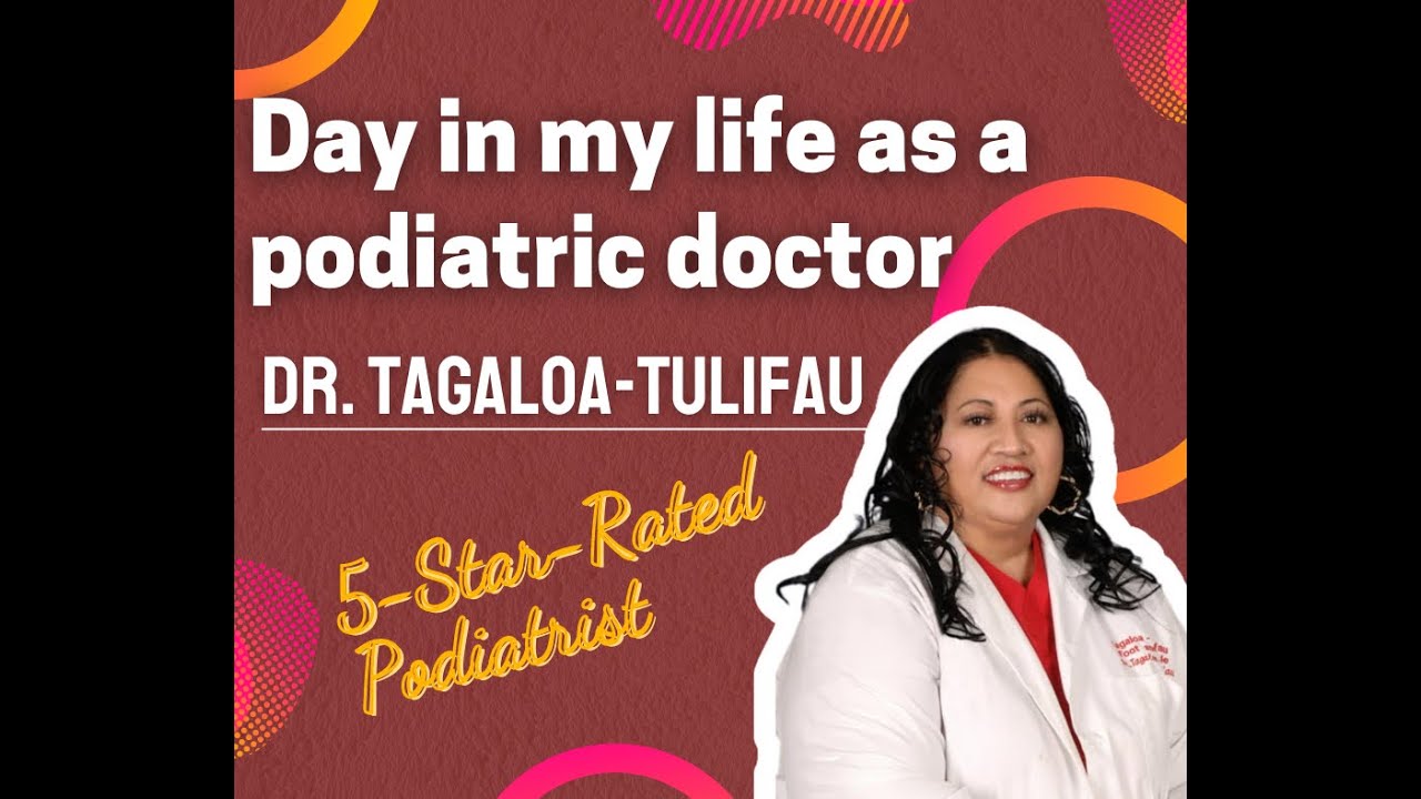 Day in my life as a podiatric doctor🦶👩&zwj;⚕️