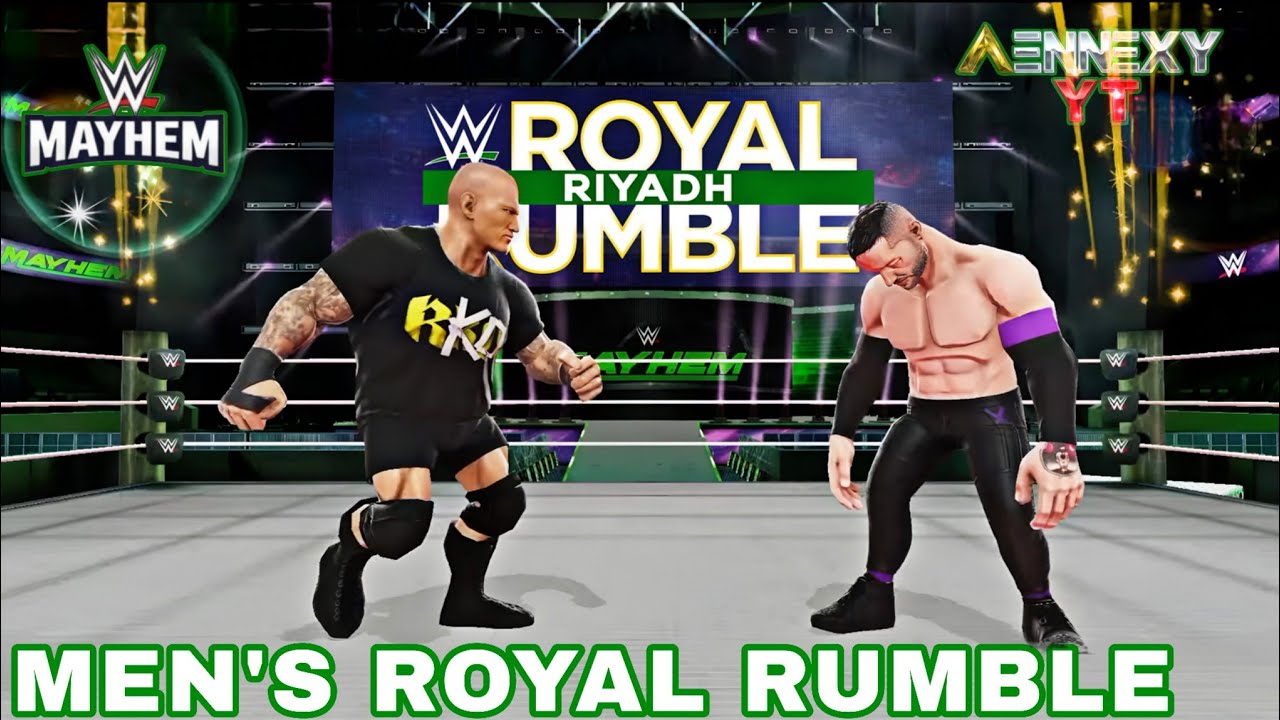 Мужской Royal Rumble в Эр-Рияде | Геймплей WWE Mayhem @AnnexyYT