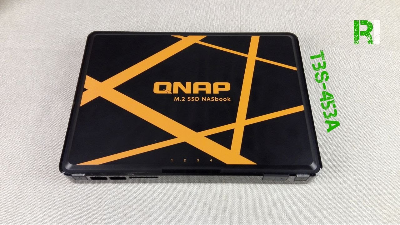 QNAP TBS-453A NASbook Unboxing