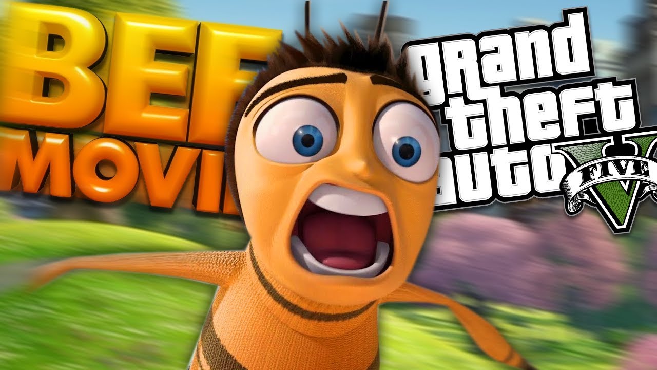 GTA 5 Mods - THE BEE MOVIE MOD (GTA 5 Mods Gameplay)