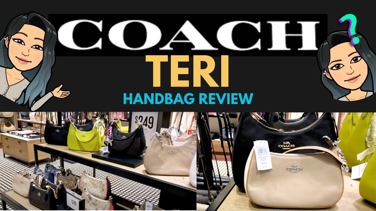 Обзор сумки Coach Teri ❗❗❗ Новинка от Coach? Любители Coach Сумки Coach Обзор сумки через плечо C...