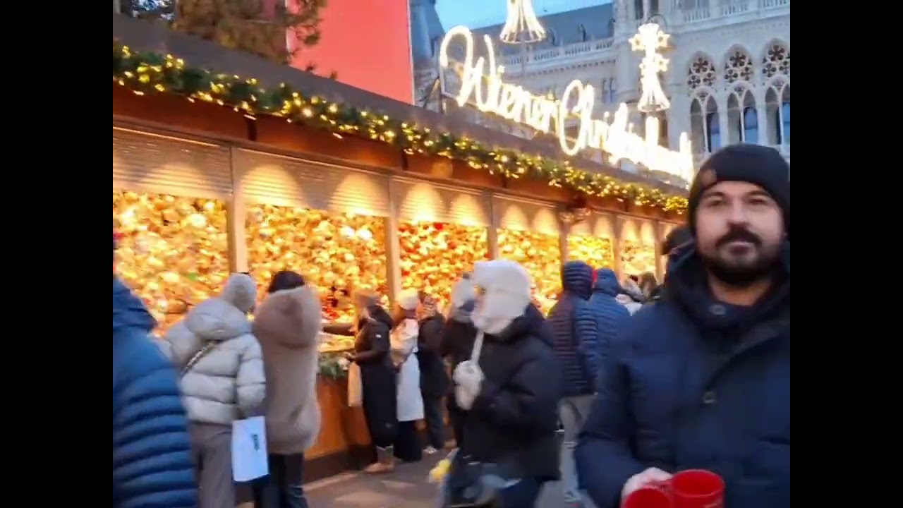 Vienna Christmas Market/ مبنى البرلمان النمساوي/ قصر شونبرون