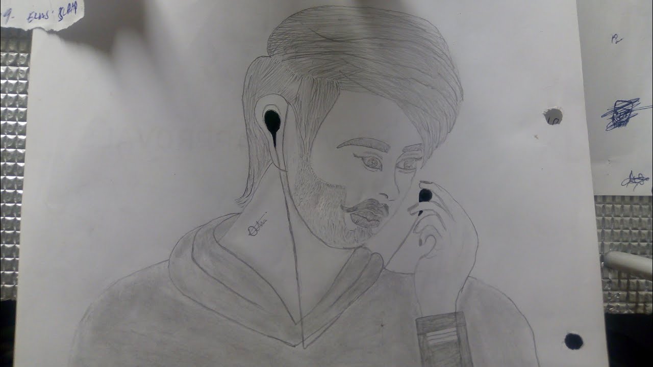 cute boy drawing with beard  art#pardesi #art #drawing#pencildrawing #beard