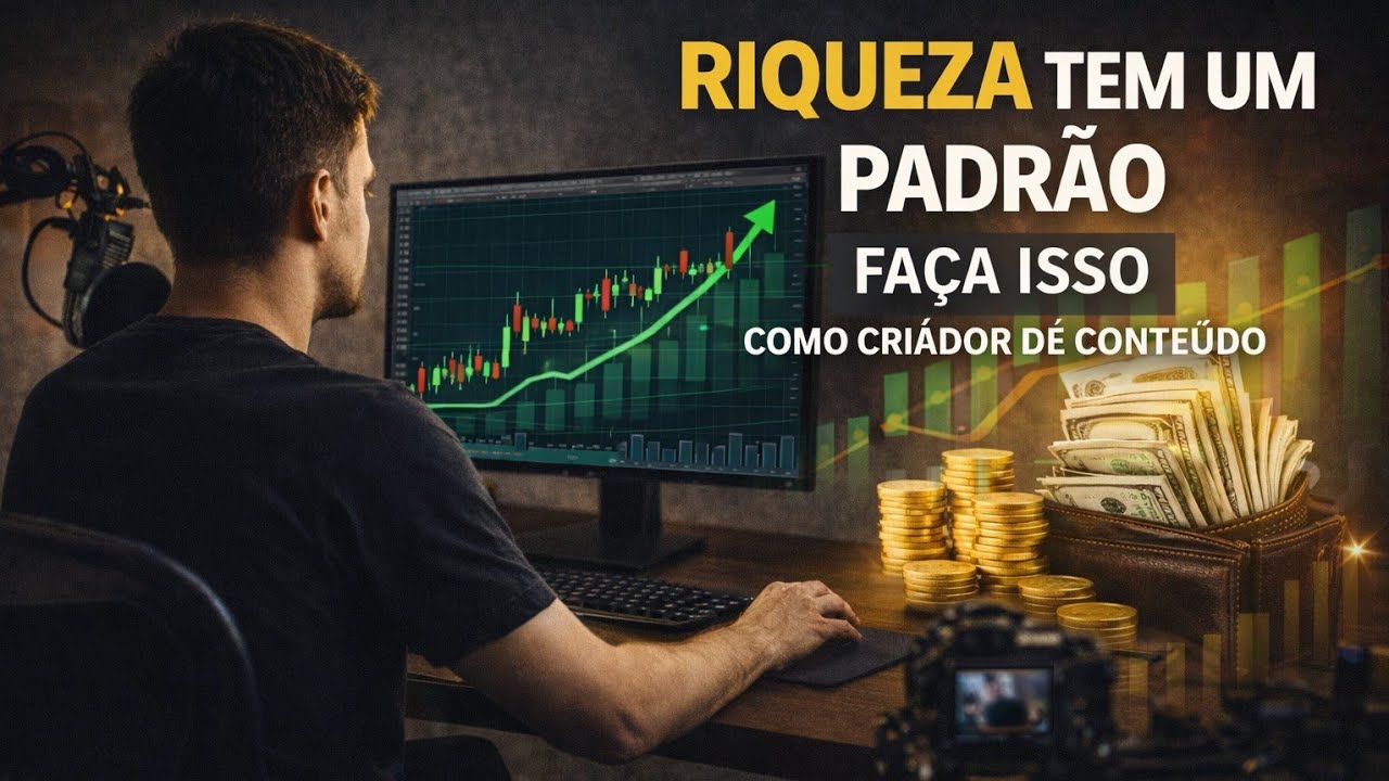 Padrão para fazer riqueza como criador de conteúdo. Serve para qualquer área