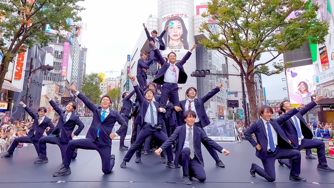 【チアリーマンズ演技動画】「渋谷音楽祭×SHIBUYA PLAYGROUND」オープニングステージ（2025.10.19)