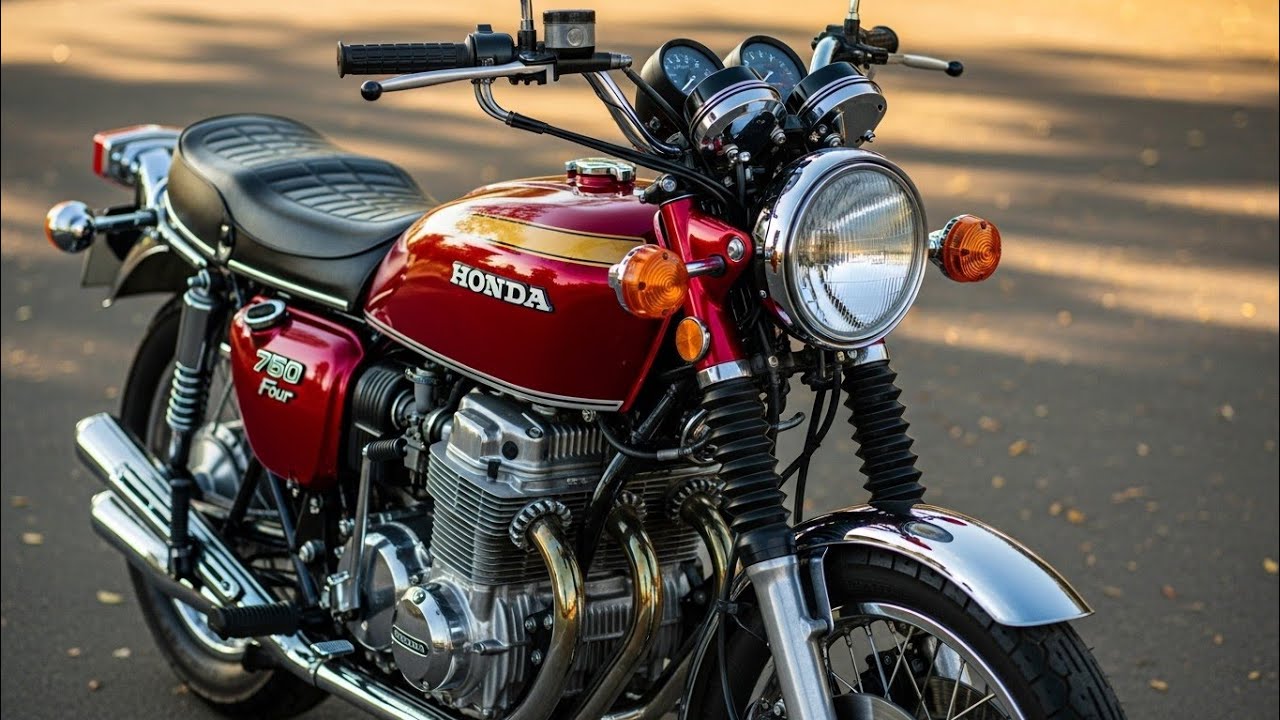 Наконец-то вышел новый Honda CB 750 K1 2026 года! 😱 | Ретро-легенда возвращается с современной мо...