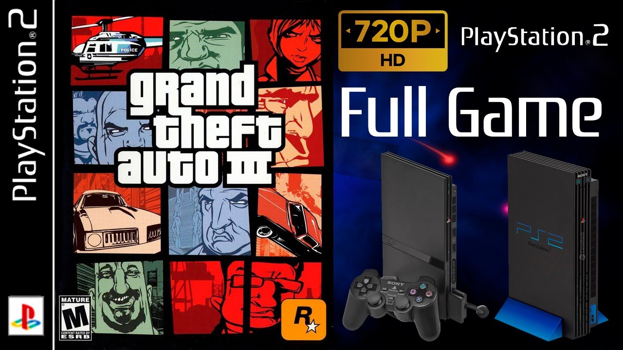 Grand Theft Auto III - Story 100% - Full Game Walkthrough / Longplay (PS2) HD, 60fps