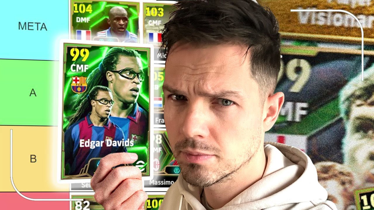 BEST Midfielders in eFootball 2025 | ULTIMATE TIER LIST RANKED
