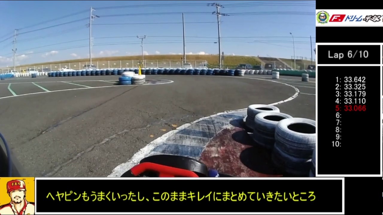 レンタルカートでゆっくり車載 part.1 F.ドリーム平塚