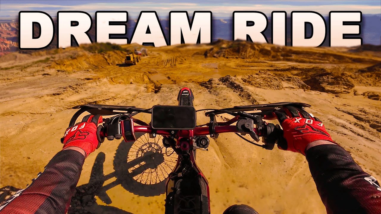 Riding SurRon In Abandoned Quarry // Hidden Trails Exploration