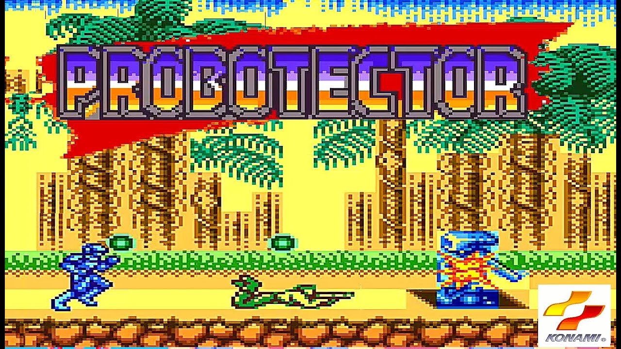 【GBC】コナミ『コントラ - PROBOTECTOR  -』＿カラー欧州版 🐧全５ステージ ノーミスクリア  OP~ED