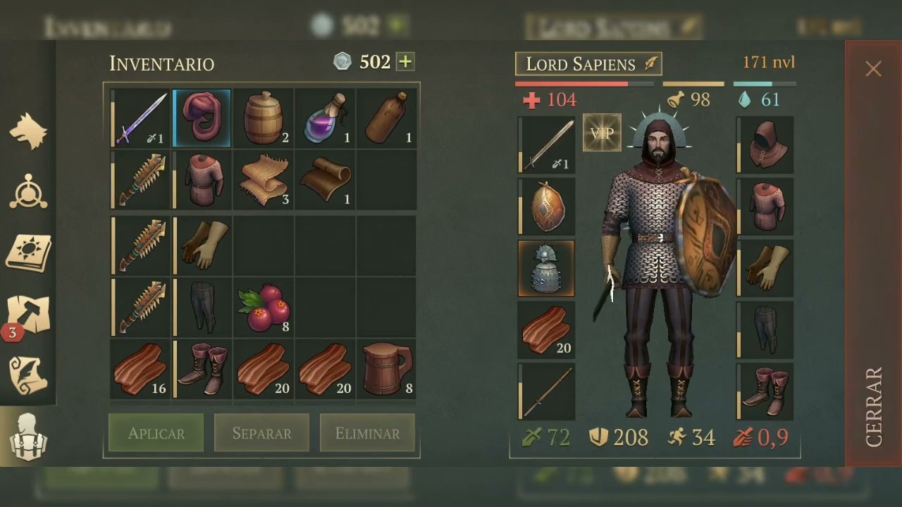 Grim Soul | ⚔️5.1.0 / Misiones y Progreso De La Caza Escarlata😃 | •GamePlay•