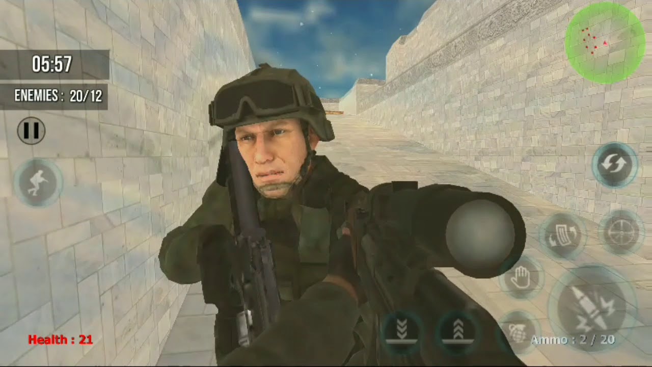 army counter terrorist attack gameplay | army counter terrorist attack sniper strike shoot