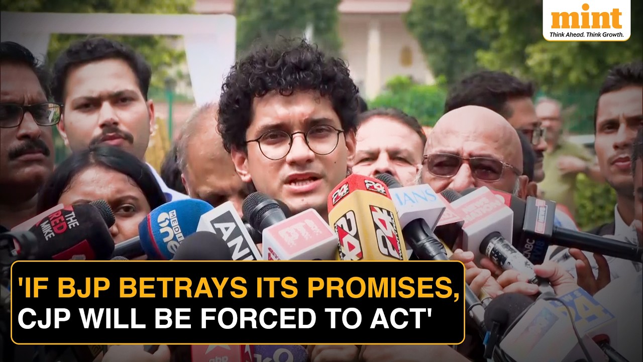 Cockroach Janta Party's Saurav Das EXPLODES At BJP, Warns CJP Will Act Over Unfulfilled Promises