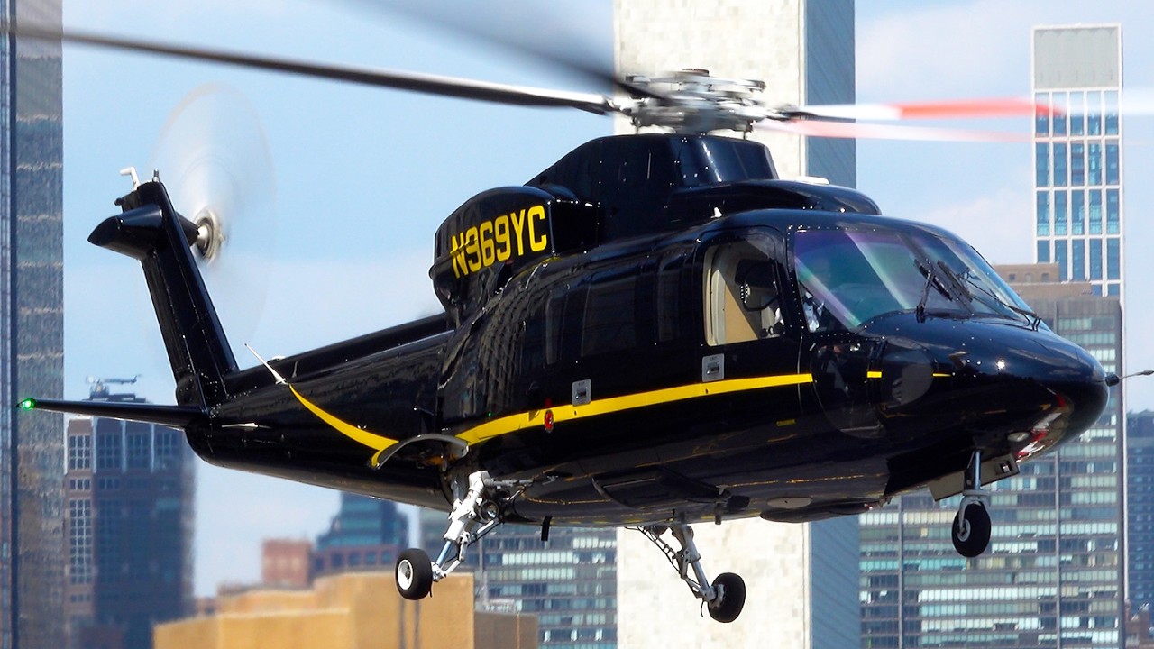 Up-Close Helicopter action:S-76,AW-139,Bell-429,AS365 Dauphin and more