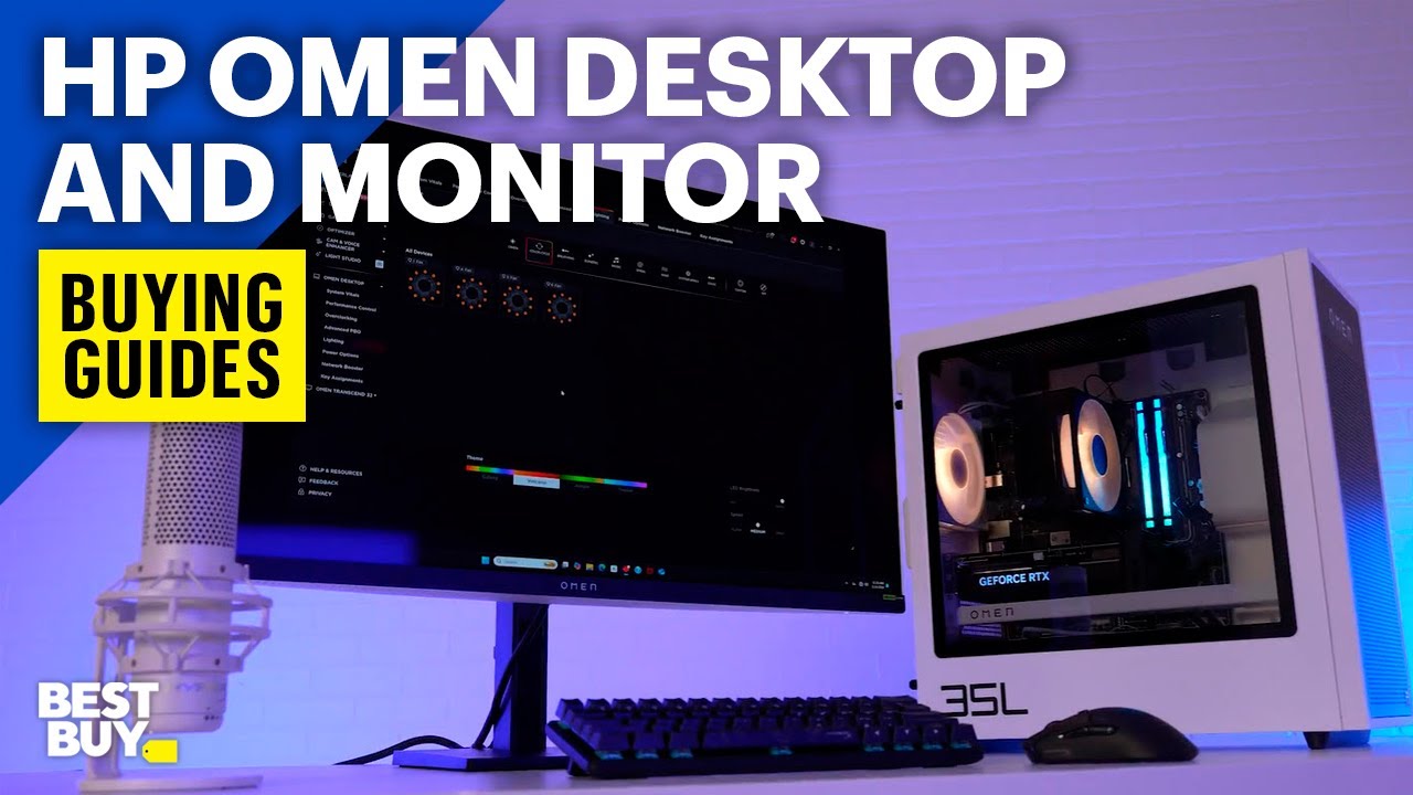 HP OMEN Desktop and Monitor – Buying Guides from Best Buy