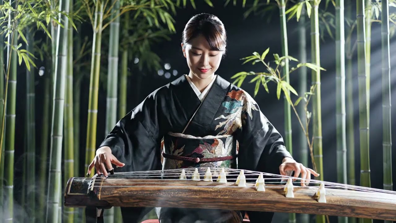 Kyoto Bamboo Forest 🌿 Deep Zen Relaxation Music for Sleep, Study & Stress Relief