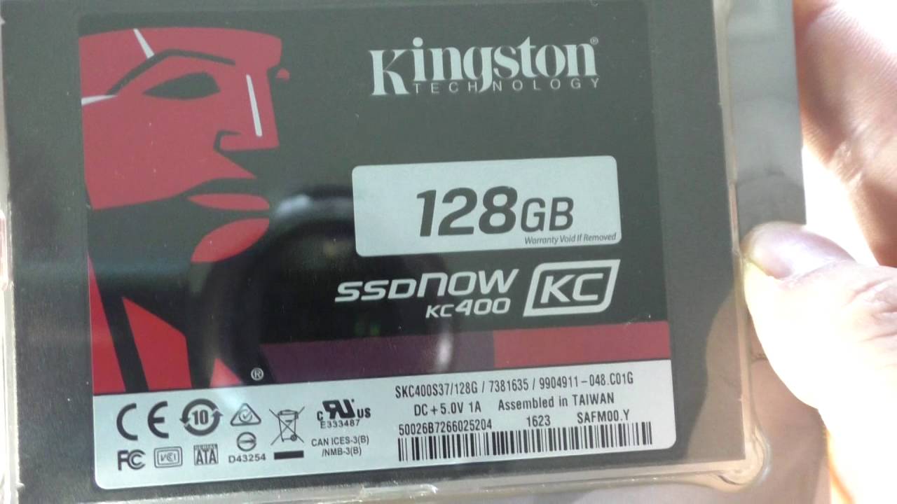 Видео обзор SSD накопителя Kingston KC400 128 Гб SKC400S37128G