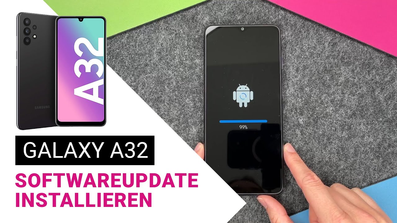 SAMSUNG Galaxy A32 - Softwareupdate installieren • 📱 • 🧑🏽‍💻 • 🔁 •
