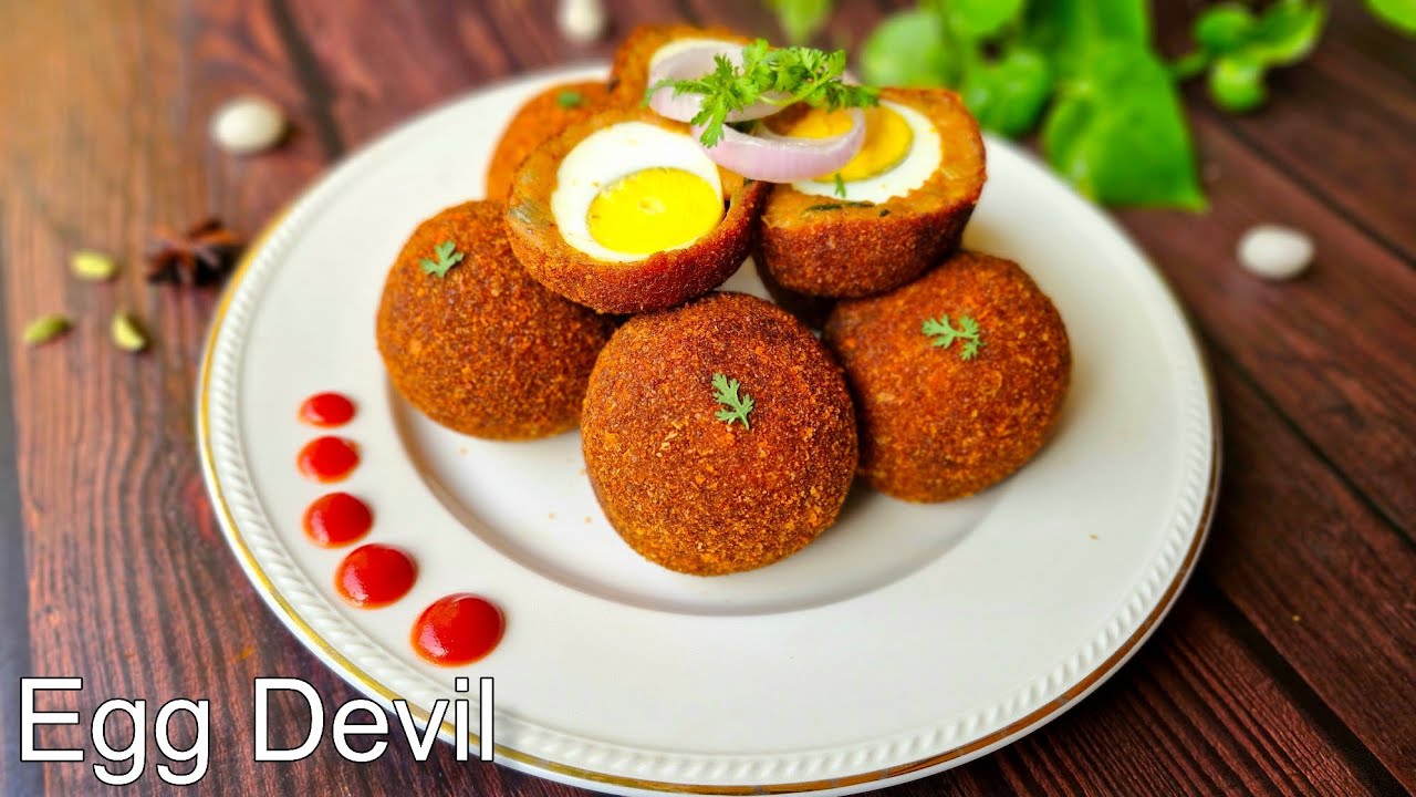 Egg Devil Ramadan Special Iftar Recipe | How To Make Egg Chop Recipe | Kolkata Street Food 
