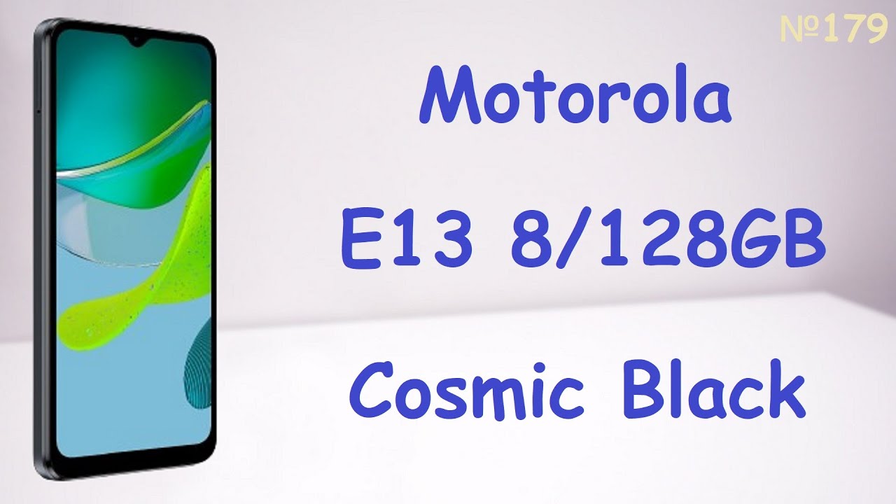📱Smartfon Motorola E13 8/128GB Cosmic Black &ndash; kr&oacute;tka recenzja bardzo budżetowego smartfona 🔍