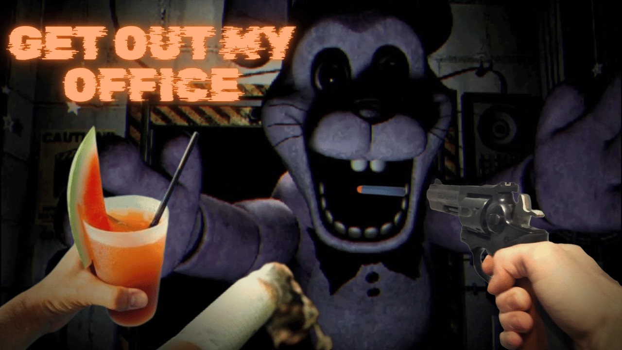 Get out of my OFFICE!! | Graveyard Shift at Freddy's | Part 1