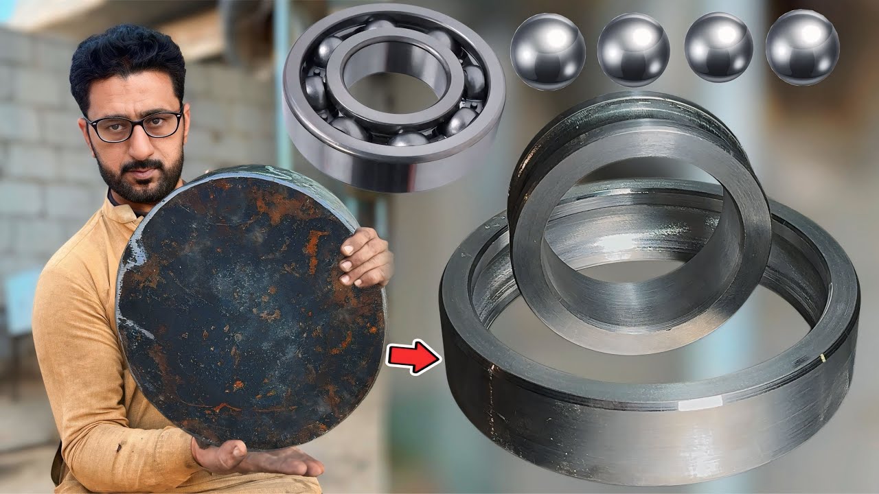 Reviving the Dead: Mastering the Art of Rebuilding Broken Bearings with LatheTechniques