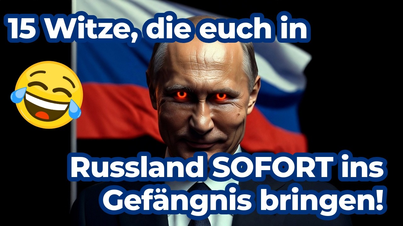 15 Witze, die euch in Russland SOFORT ins Gefängnis bringen - mit Jupp und Pitter