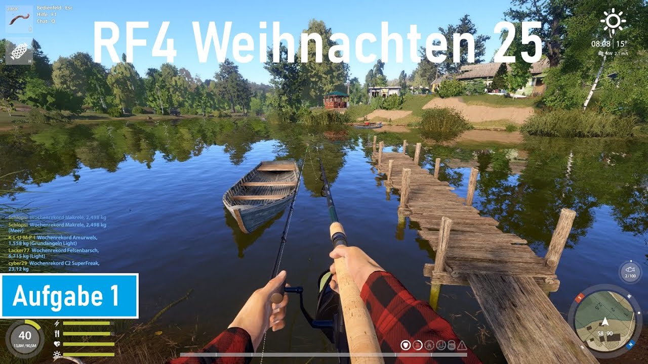 RF4 Weihnachten 25 Es geht schon wieder los mit Aufgabe 1