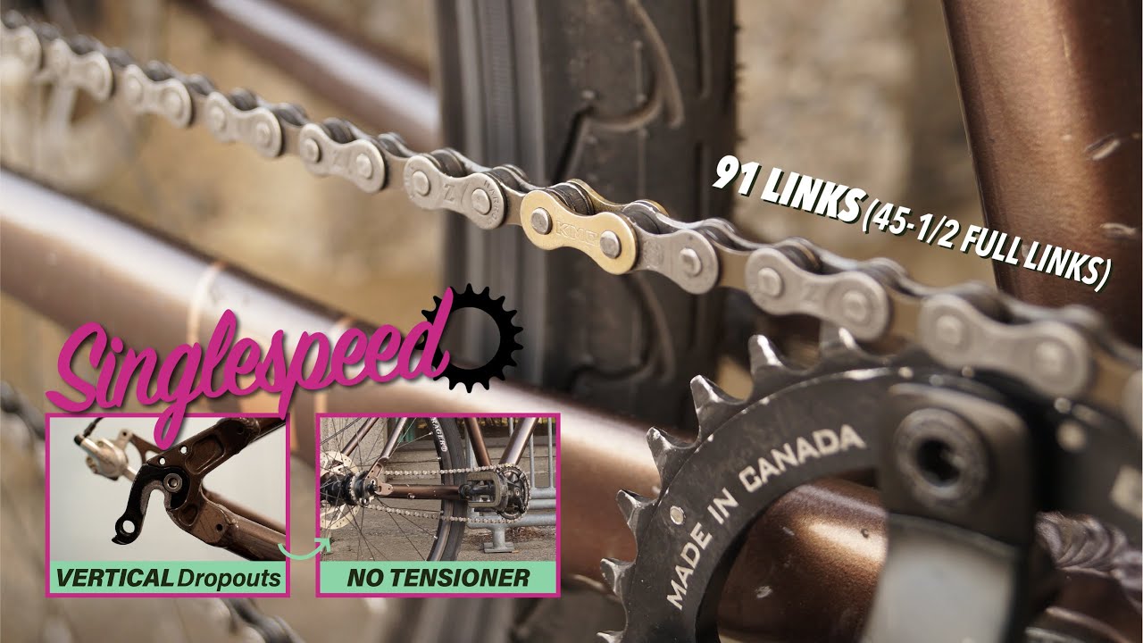 Инструкция: вертикальные дропауты SINGLESPEED без натяжителя