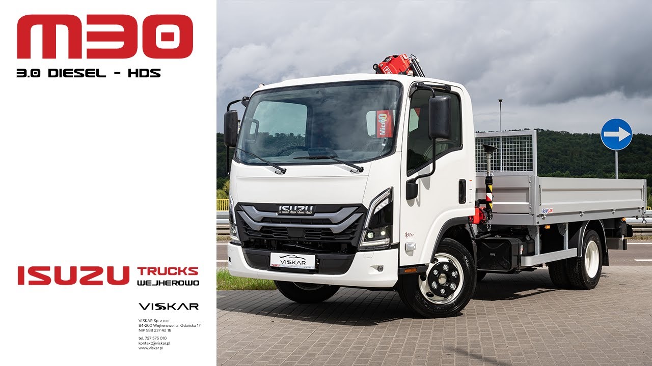 ISUZU M30 HDS Truck - Prezentacja modelu