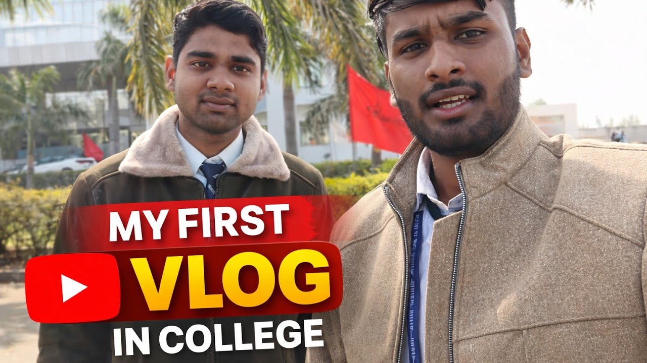 First Video In College 🏫