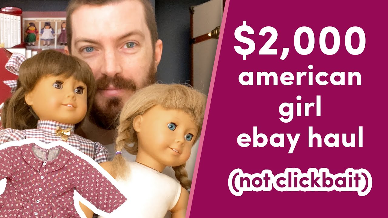Huge American Girl Doll eBay Mail Haul Unboxing (White Body Samantha, Kirsten, Gotz, Addy Prototype)
