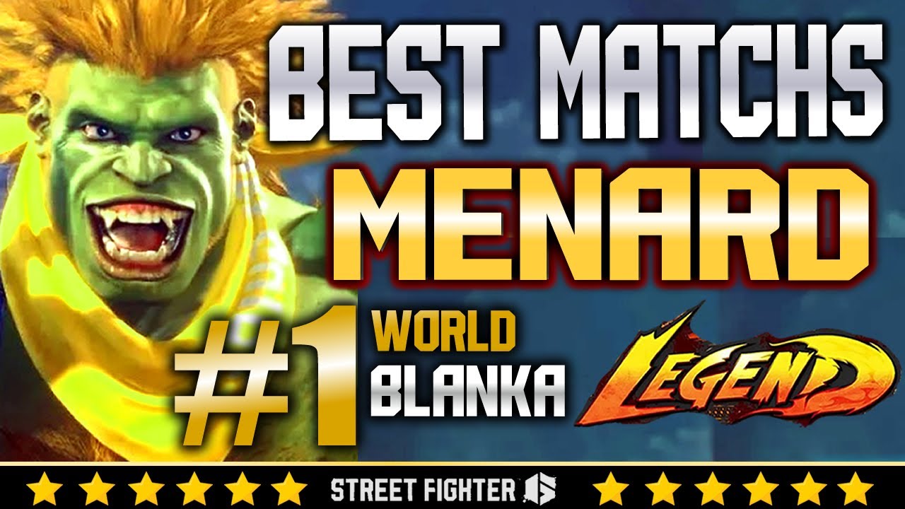 (SF6 Blanka MenaRD Compilation) ▰ Best Moments ▰ High Level