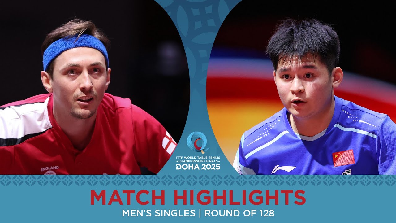 Liam Pitchford vs Lin Shidong | Match Highlights | #ITTFWorlds2025