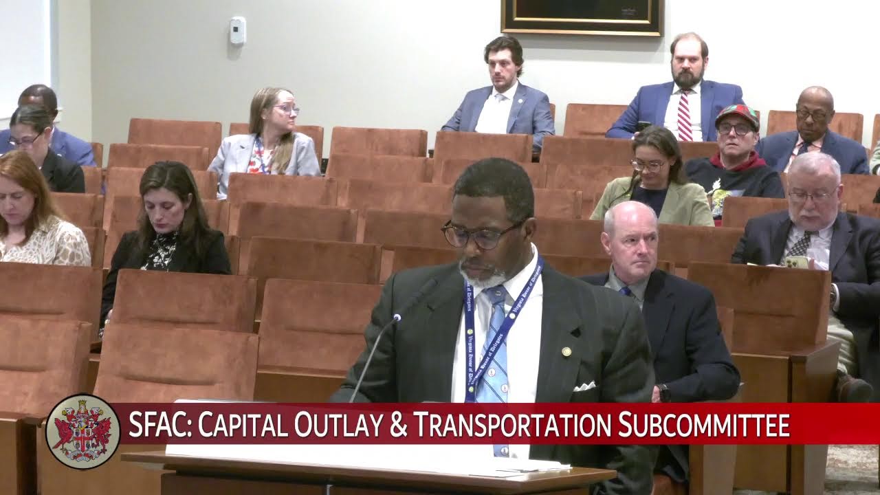 Senate of Virginia: SFAC: Capital Outlay & Transportation Subcommittee on 2026-03-06 [Finished]