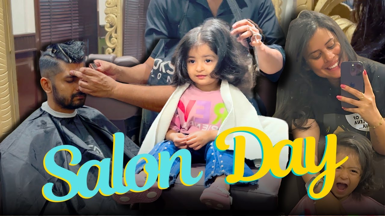 Hair Cut Krwa Diya Sabka | Vlog With Mansi | Vlog #93