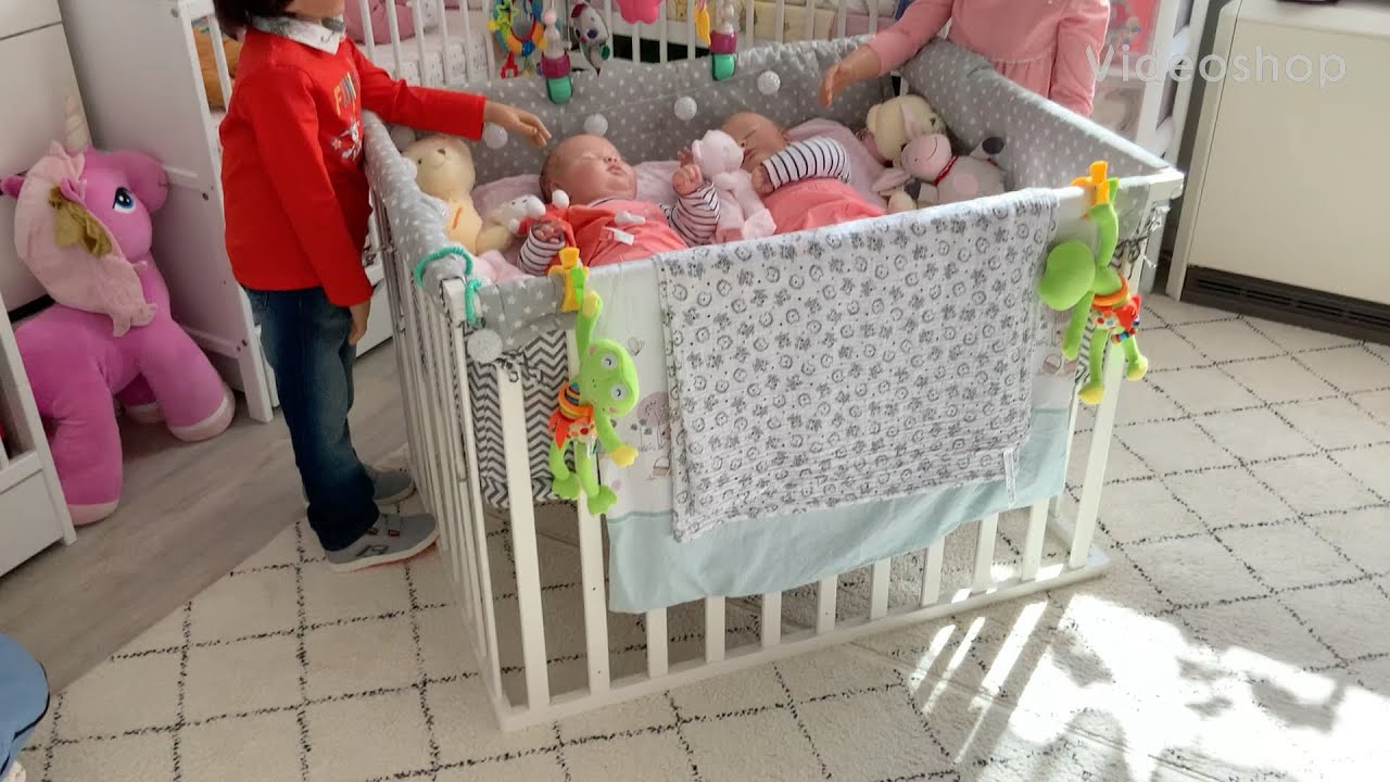 Eine kleine runde mit reborn babys und künstlerpuppen (unbezahltes werbevideo ) nicht für kinder