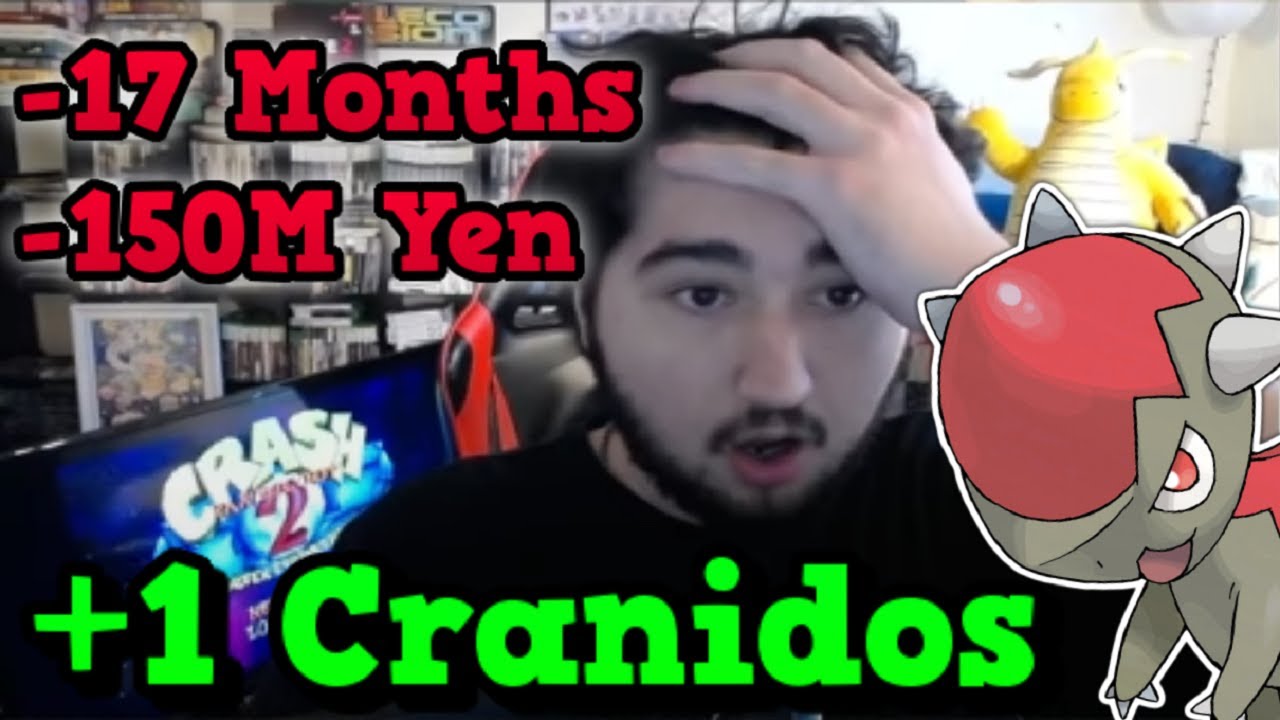 Shiny Cranidos FULL UNCUT/UNEDITED REACTION (PokeMMO)