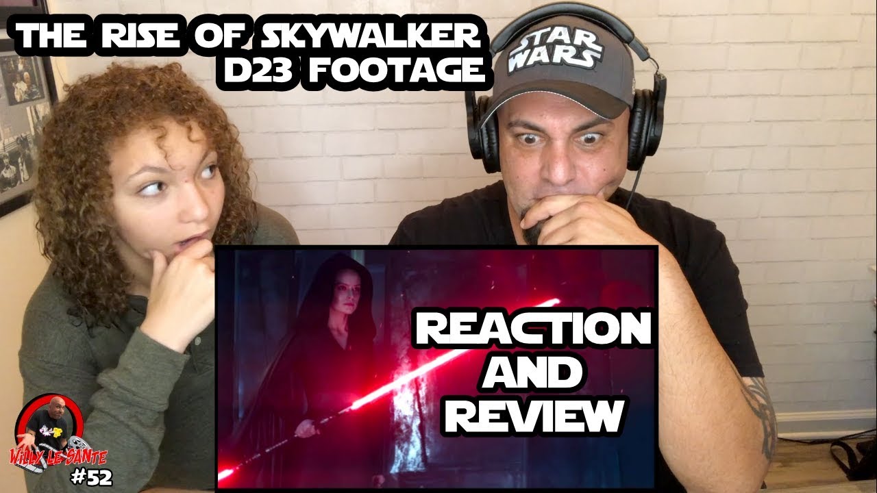 Rise Of Skywalker - D23 Special Look Trailer Reaction and Review