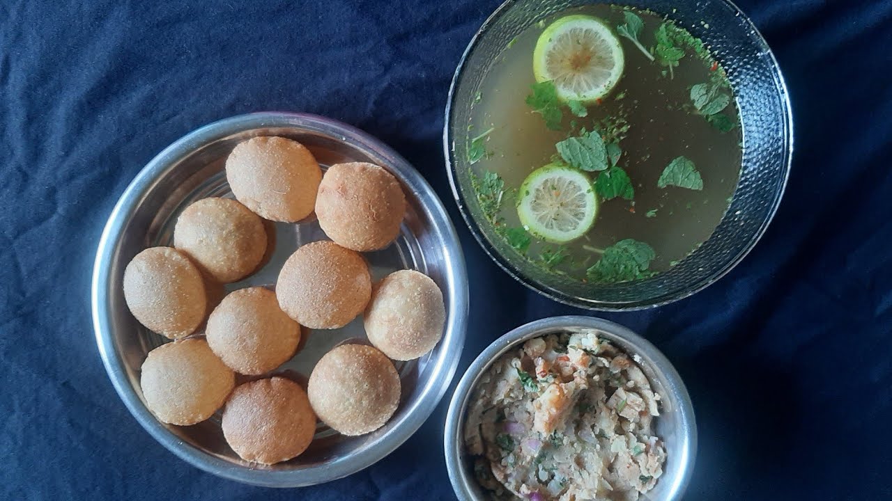 Kumno ban shet Puchka/ Pani Puri