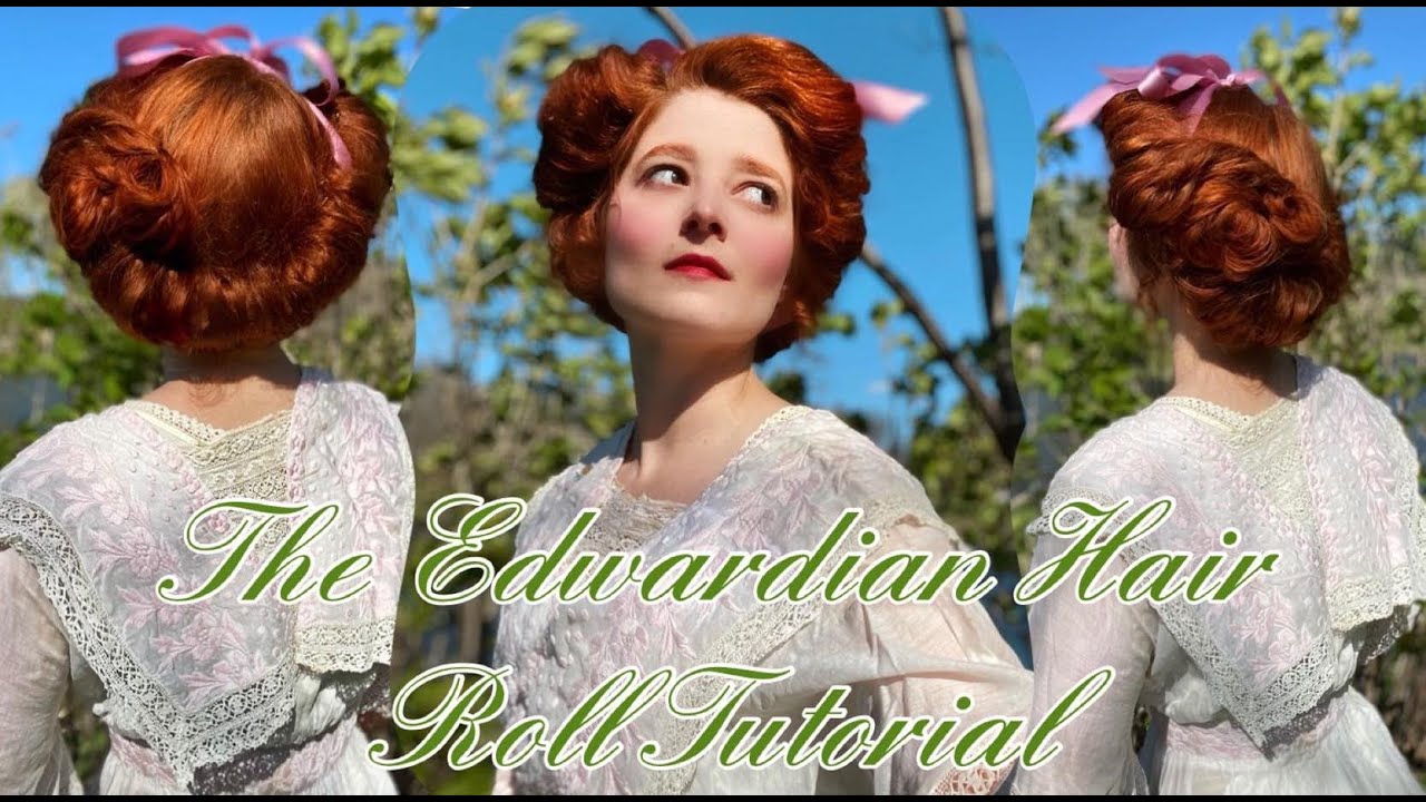 The Edwardian Hair Roll Tutorial