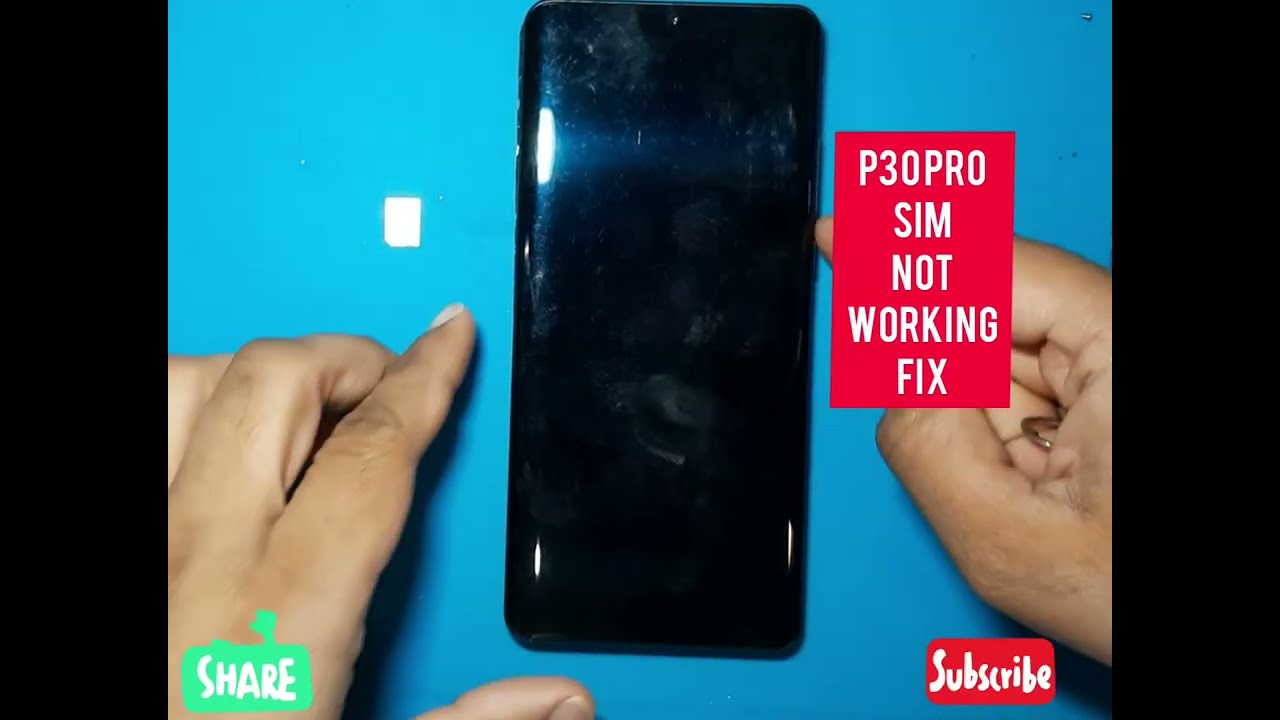 Huawei P30 PRO Sim Not working Fix #VOG-L29