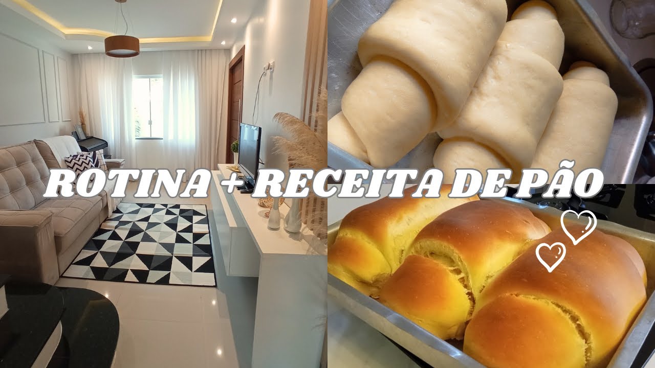 VLOG DIA PRODUTIVO + FIZ PÃO CASEIRO / CANAL DA DÉIA 💕