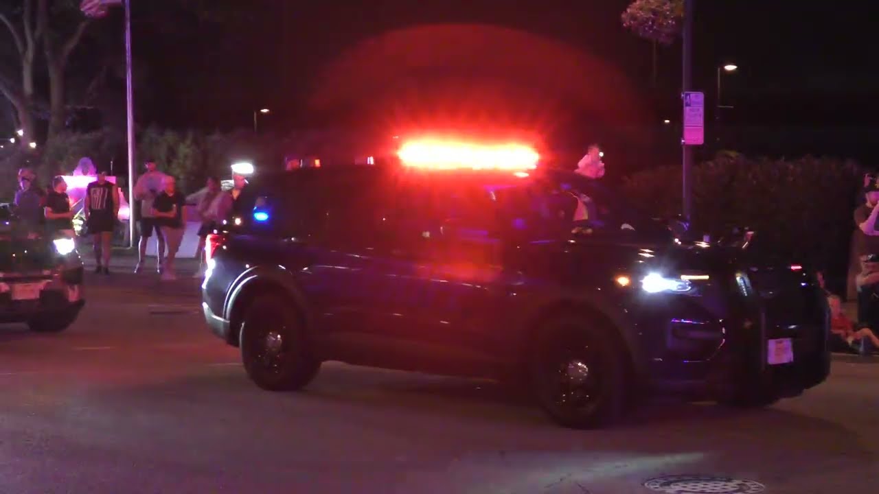 Lemont Emergency Vehicle Night Parade